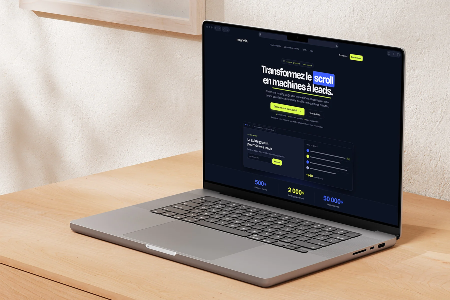 Magnetiq : mon propre SaaS, de l’idée au paiement en ligne